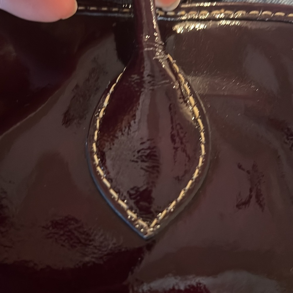 Dooney and bourke patent leather purple purse - Picture 13 of 15